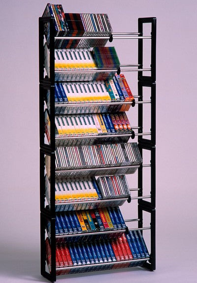 Media Max Rack 400 - CD/DVD Rack - Maxspace